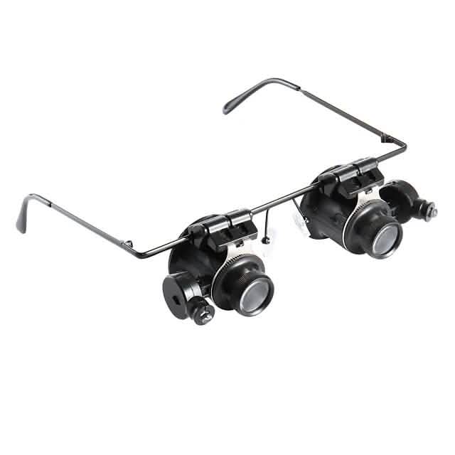 Glasses Type 20X Magnifier With White Led Light by DailySale