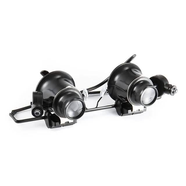 Glasses Type 20X Magnifier With White Led Light by DailySale