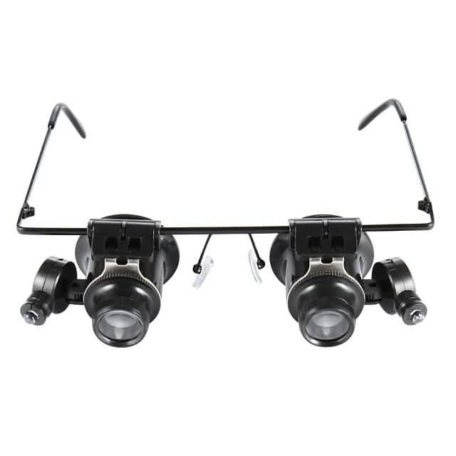 Glasses Type 20X Magnifier With White Led Light by DailySale