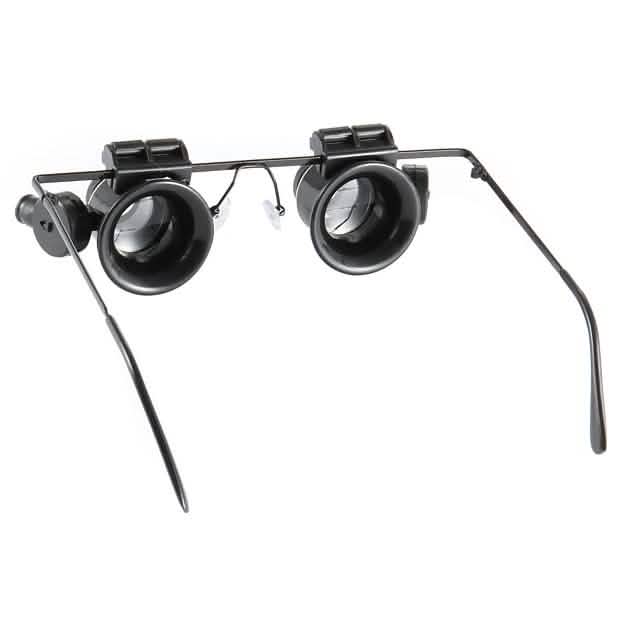 Glasses Type 20X Magnifier With White Led Light by DailySale