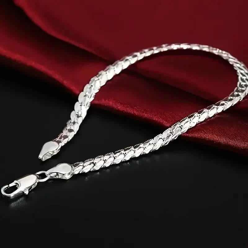 Gleaming Treasure Elegant 925 Sterling Silver Bracelet by DailySale