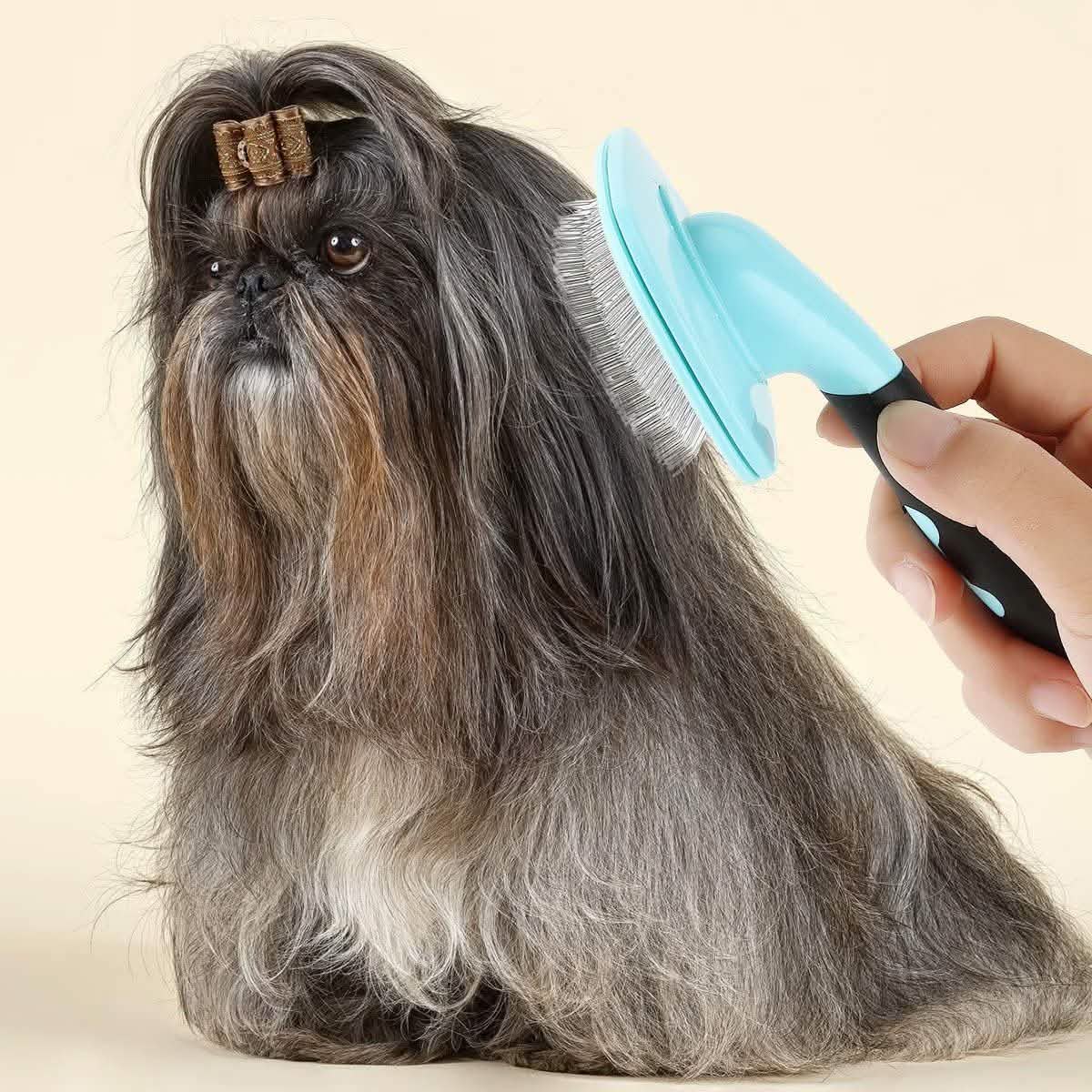 Glendan Dog Brush & Cat Brush - Slicker Pet Grooming Brush by DailySale