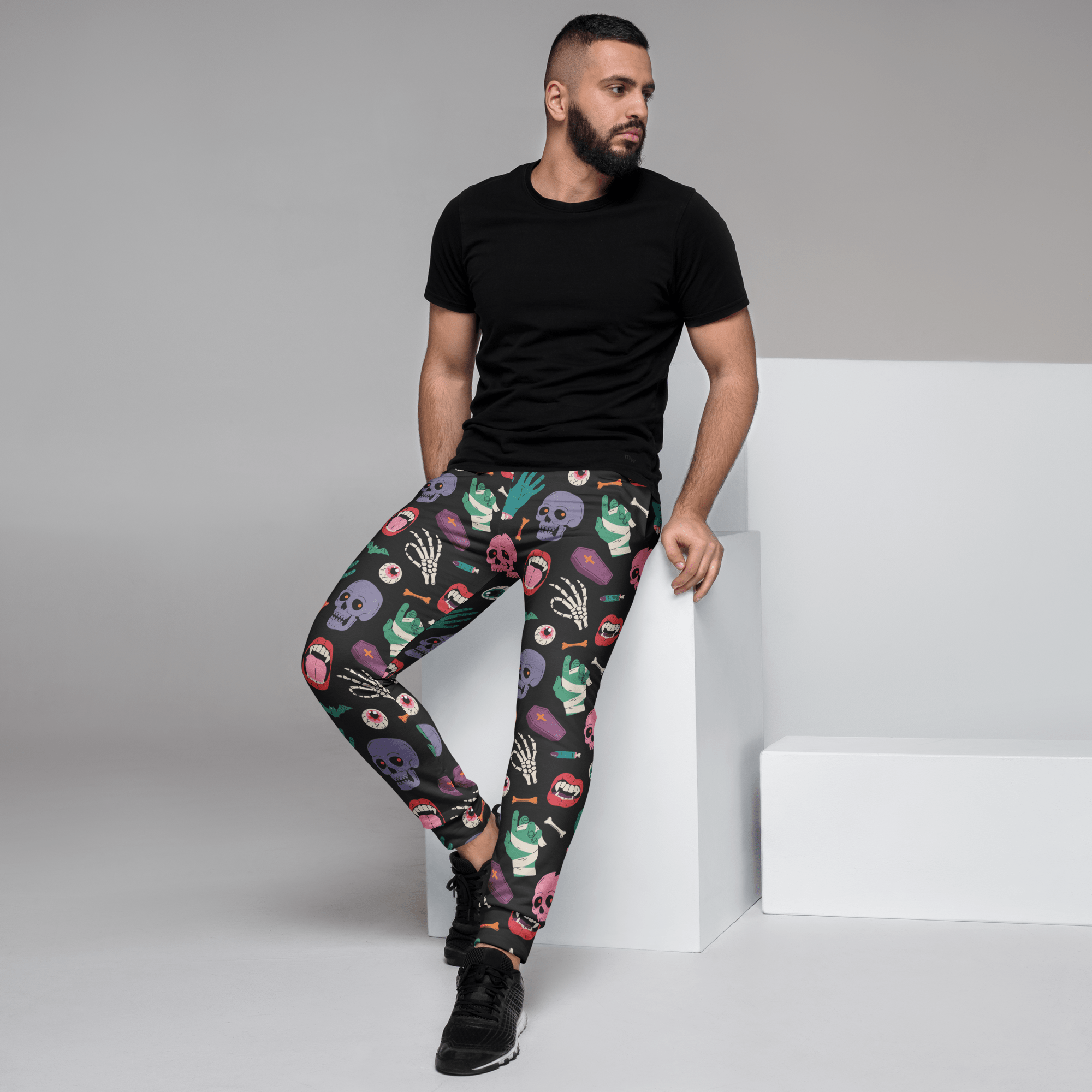 Graveyard Smash Joggers by Goth Cloth Co.
