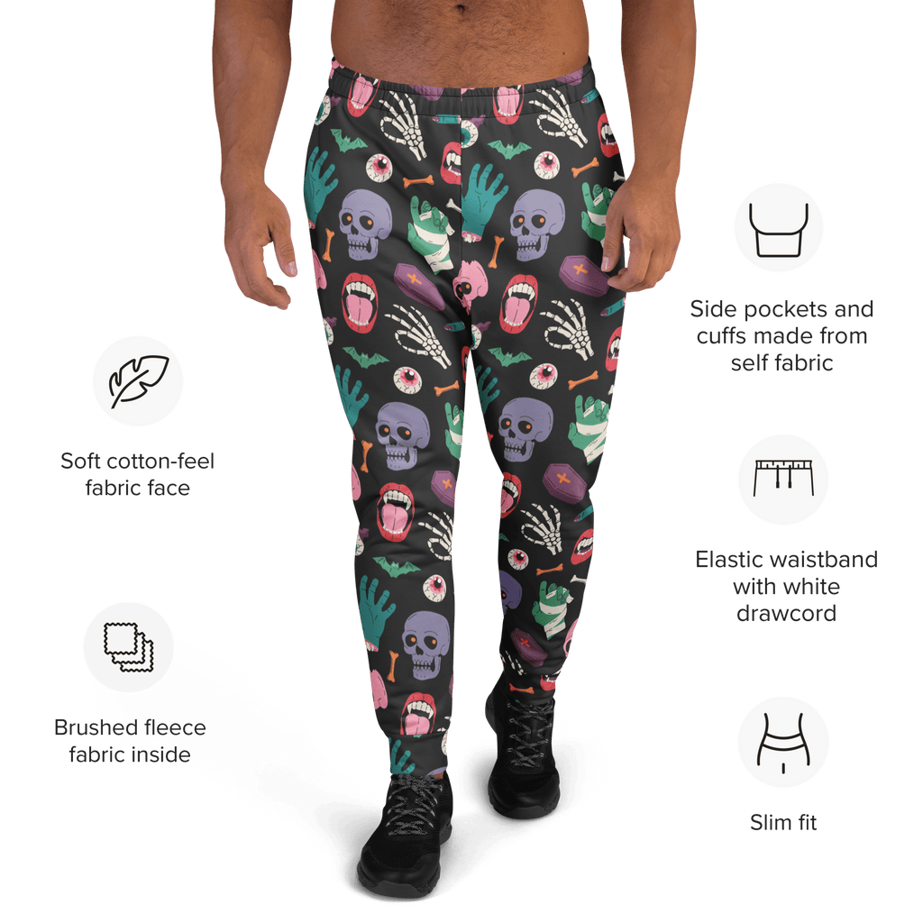 Graveyard Smash Joggers by Goth Cloth Co.