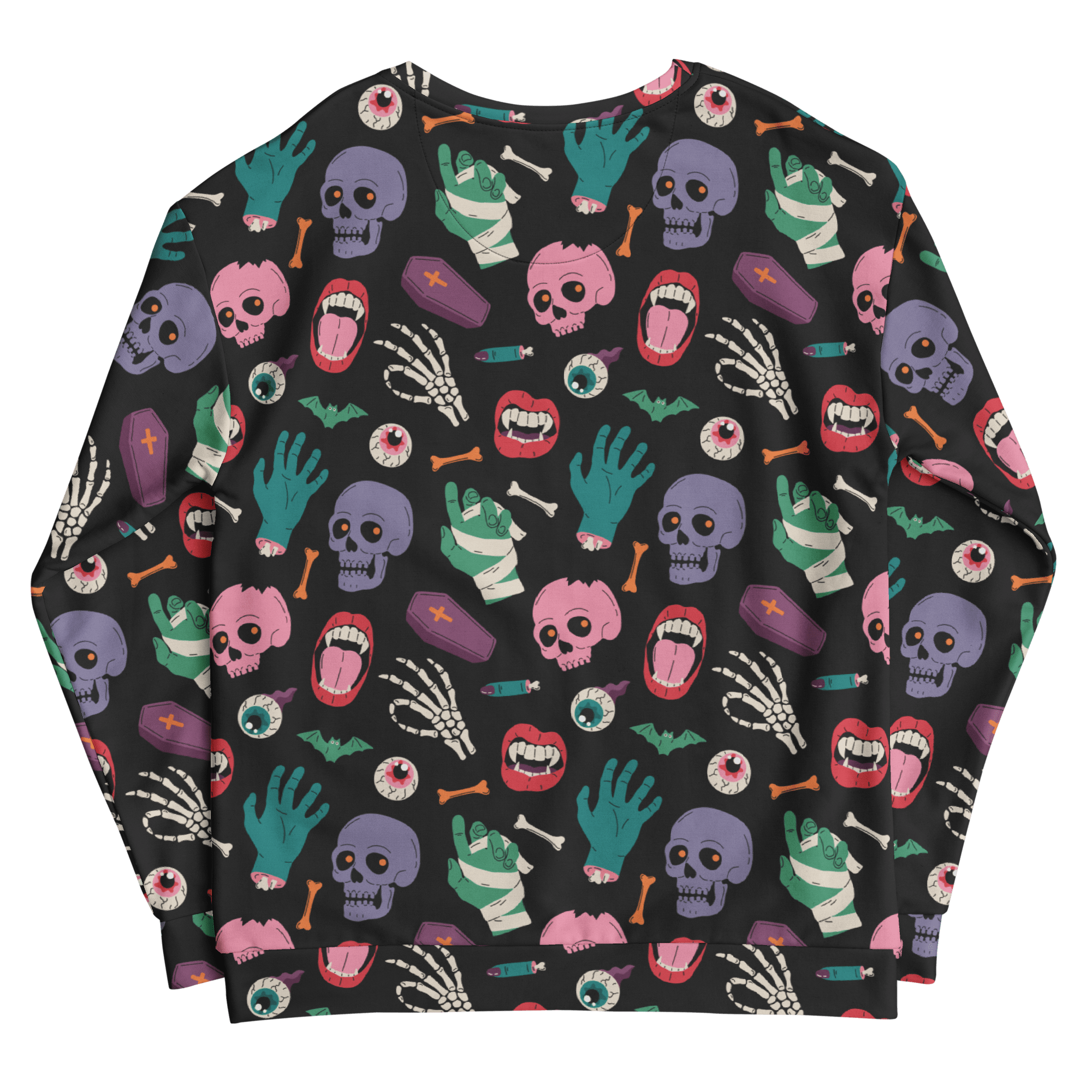 Graveyard Smash Unisex Sweatshirt by Goth Cloth Co.