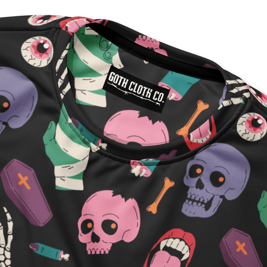 Graveyard Smash Unisex Sweatshirt by Goth Cloth Co.