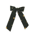 Green Zinnia Handmade Barrette