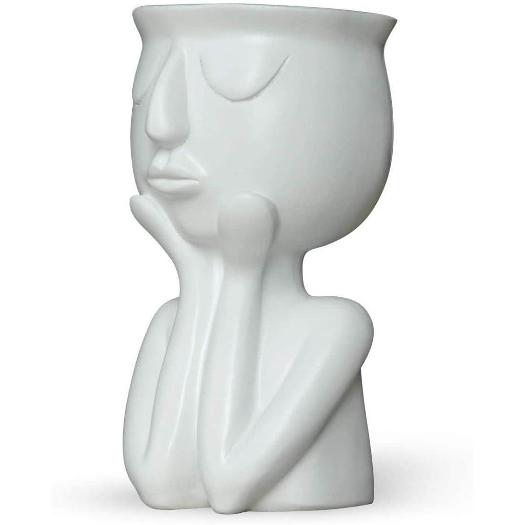 Greneric Character Portrait Flower Pot Resin Succulents Plant Pot by DailySale