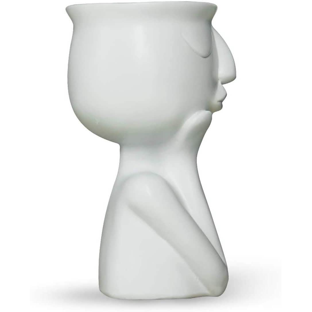 Greneric Character Portrait Flower Pot Resin Succulents Plant Pot by DailySale