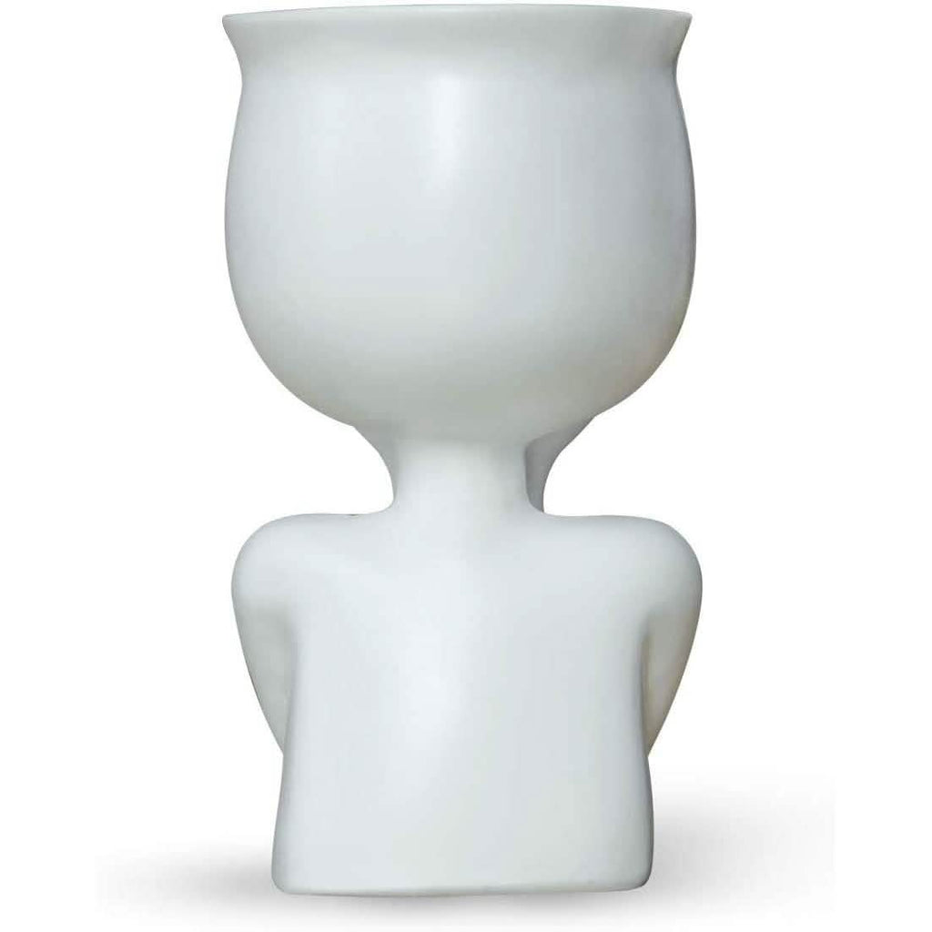 Greneric Character Portrait Flower Pot Resin Succulents Plant Pot by DailySale