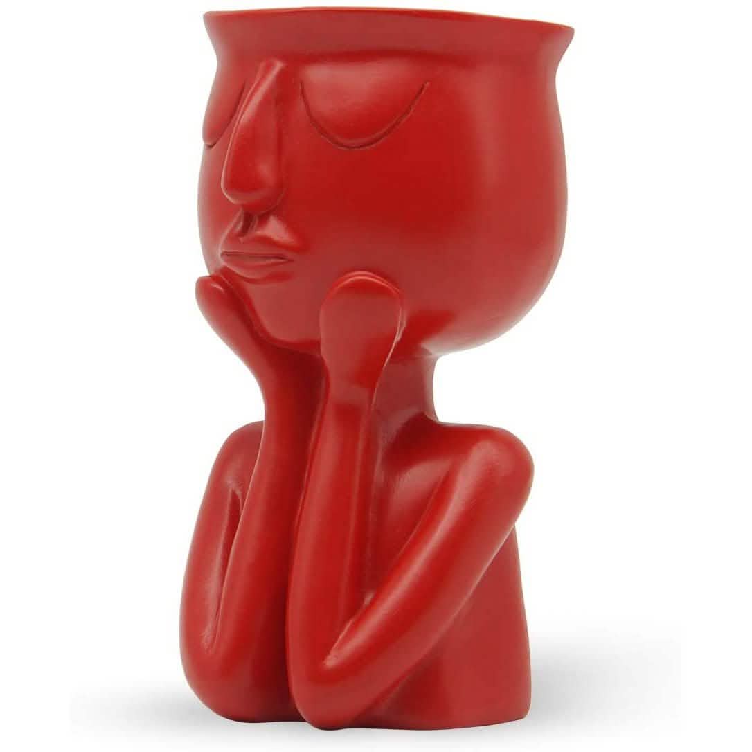 Greneric Character Portrait Flower Pot Resin Succulents Plant Pot by DailySale