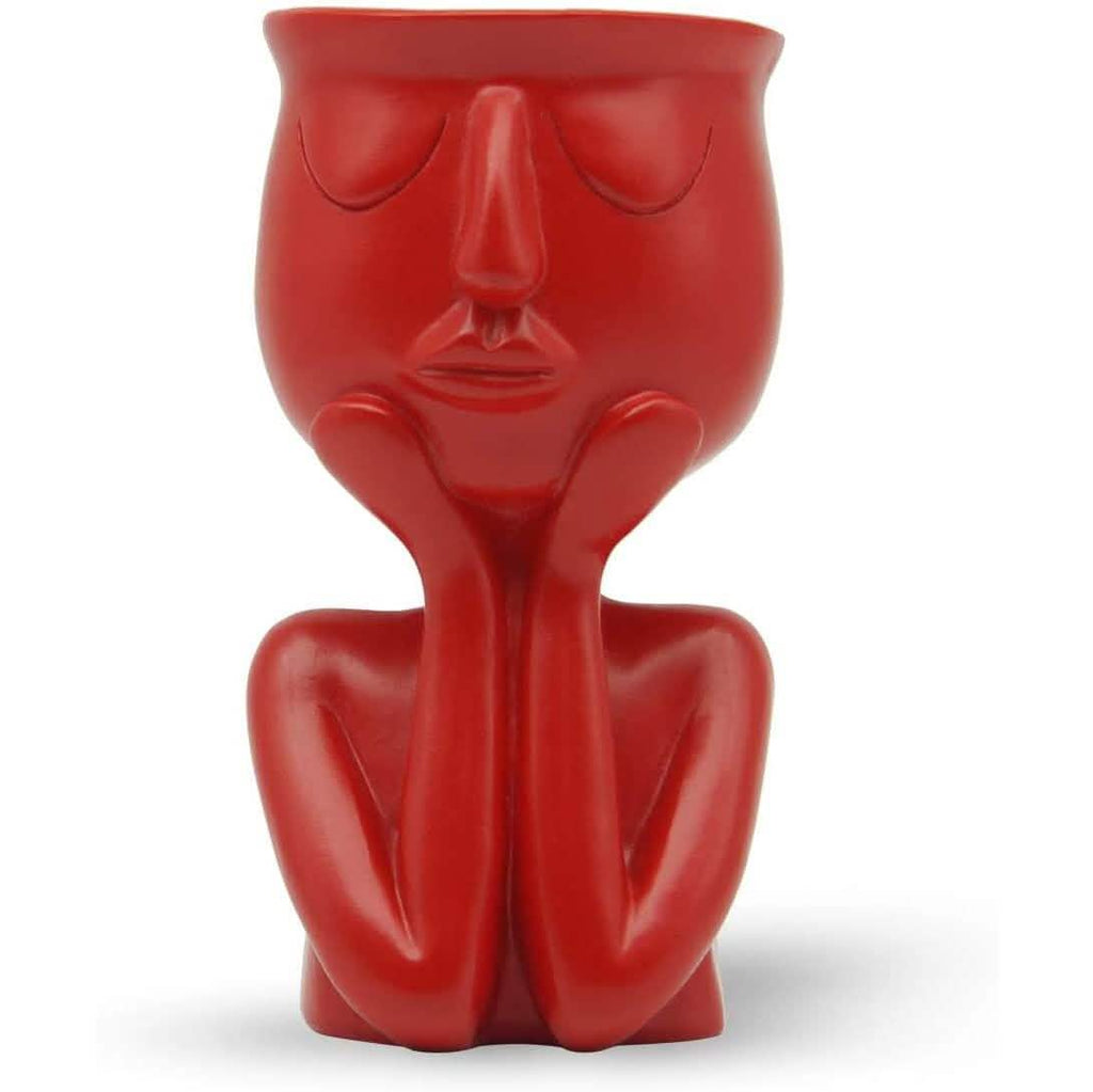 Greneric Character Portrait Flower Pot Resin Succulents Plant Pot by DailySale