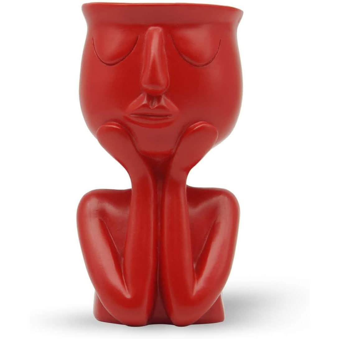 Greneric Character Portrait Flower Pot Resin Succulents Plant Pot by DailySale