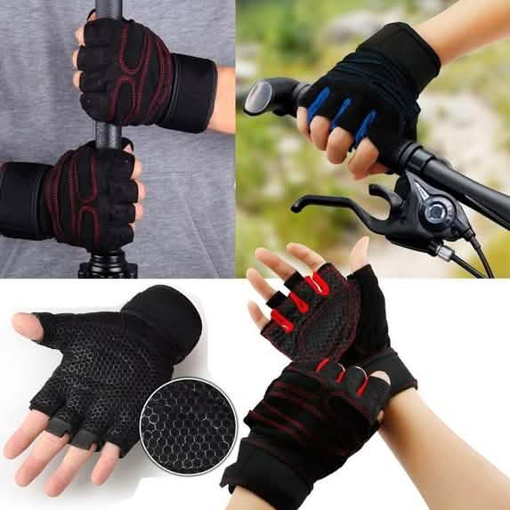 Gym Fitness Gloves Anti-Skid Weight Lifting for Sport by DailySale