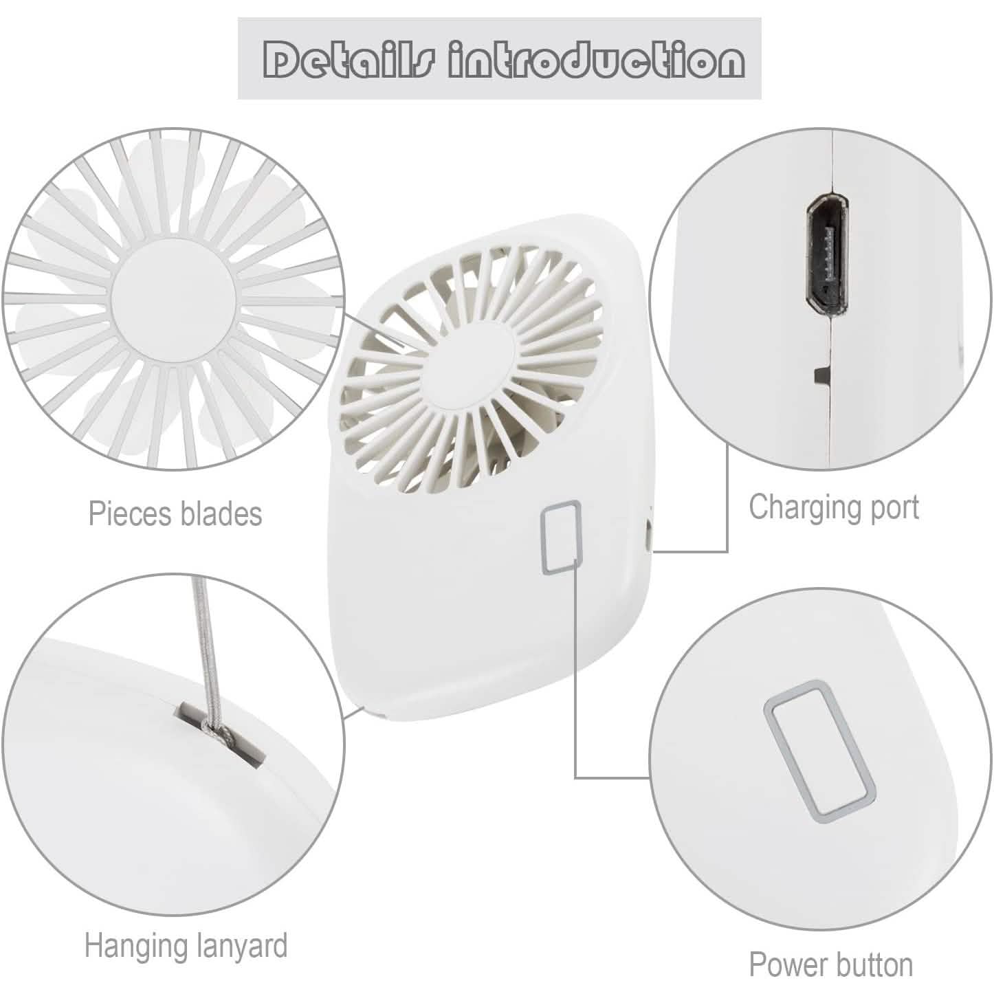 Handheld Powerful Mini Fan by DailySale