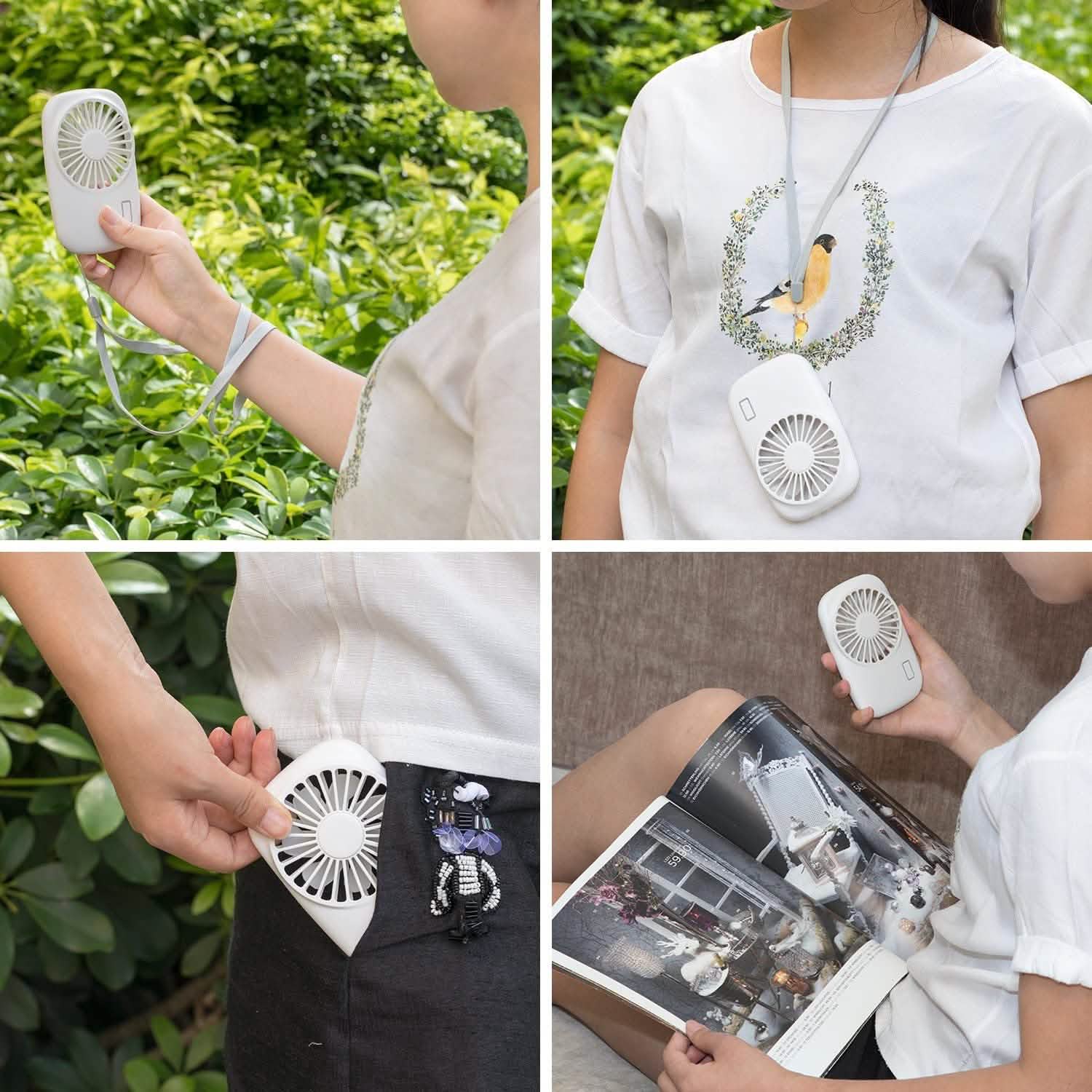 Handheld Powerful Mini Fan by DailySale