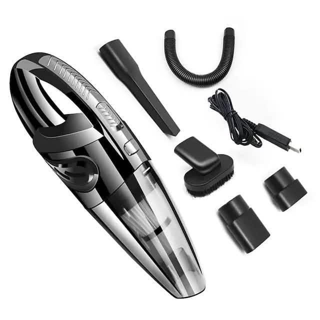 Handheld Rechargeable Wireless Car Vacuum by DailySale