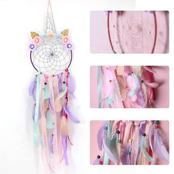 Handmade Feather Dream Catcher Wall Hanging Decoration by DailySale