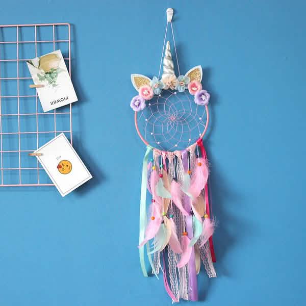 Handmade Feather Dream Catcher Wall Hanging Decoration by DailySale