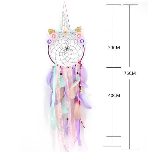 Handmade Feather Dream Catcher Wall Hanging Decoration by DailySale