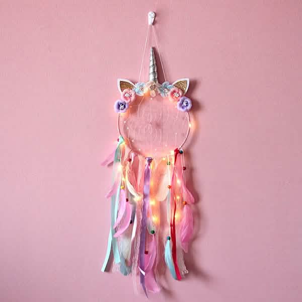 Handmade Feather Dream Catcher Wall Hanging Decoration by DailySale