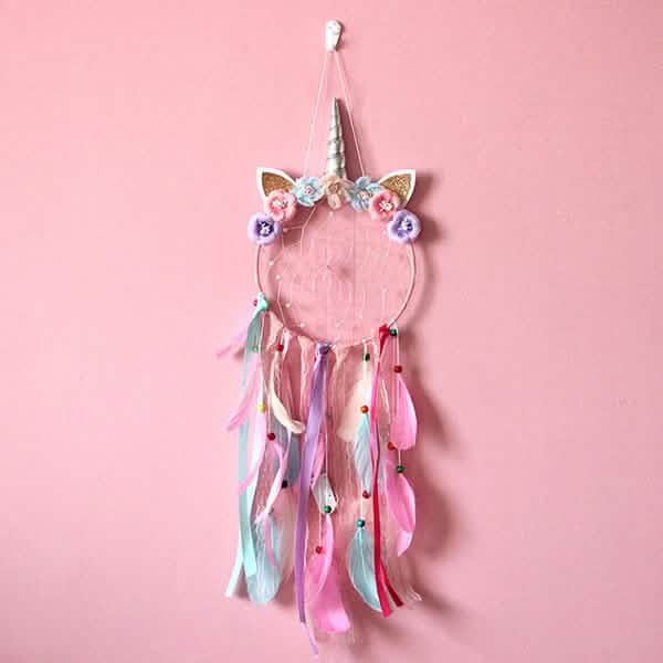 Handmade Feather Dream Catcher Wall Hanging Decoration by DailySale