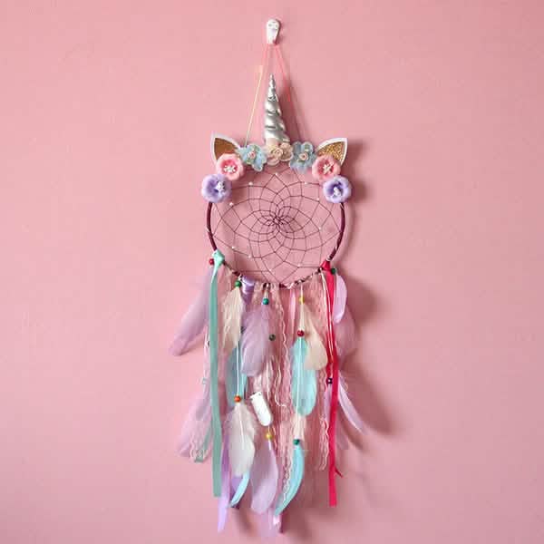 Handmade Feather Dream Catcher Wall Hanging Decoration by DailySale