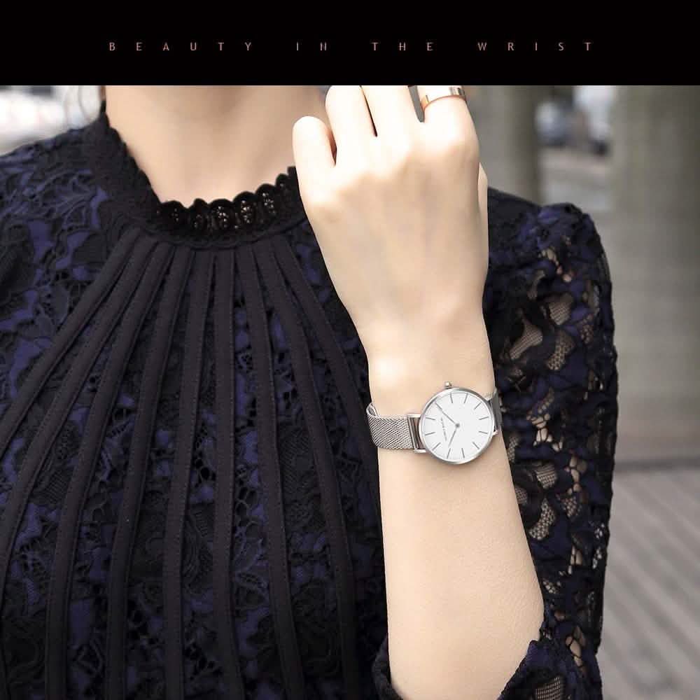 Hannah Martin High Quality Waterproof Ladies Watch by DailySale