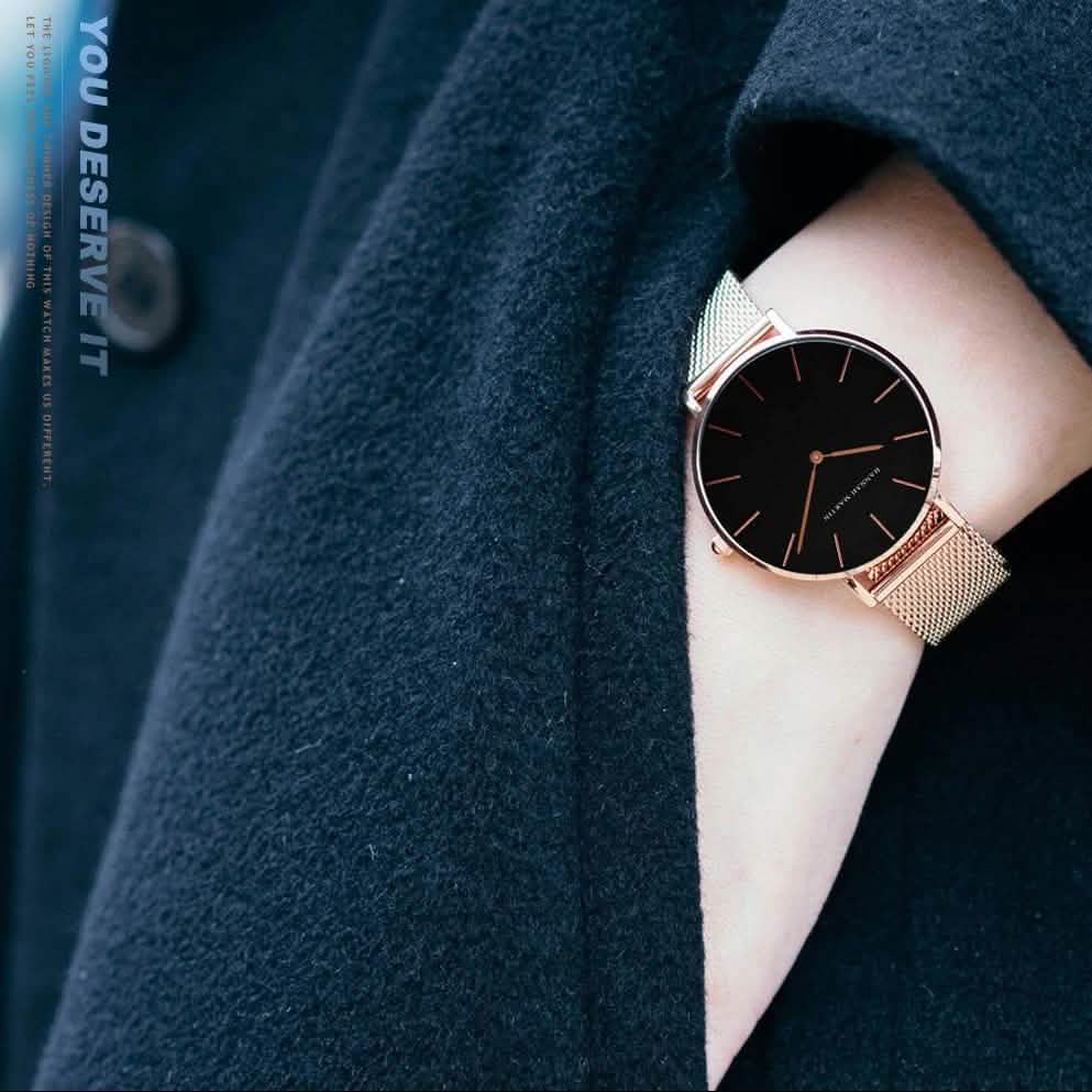 Hannah Martin High Quality Waterproof Ladies Watch by DailySale