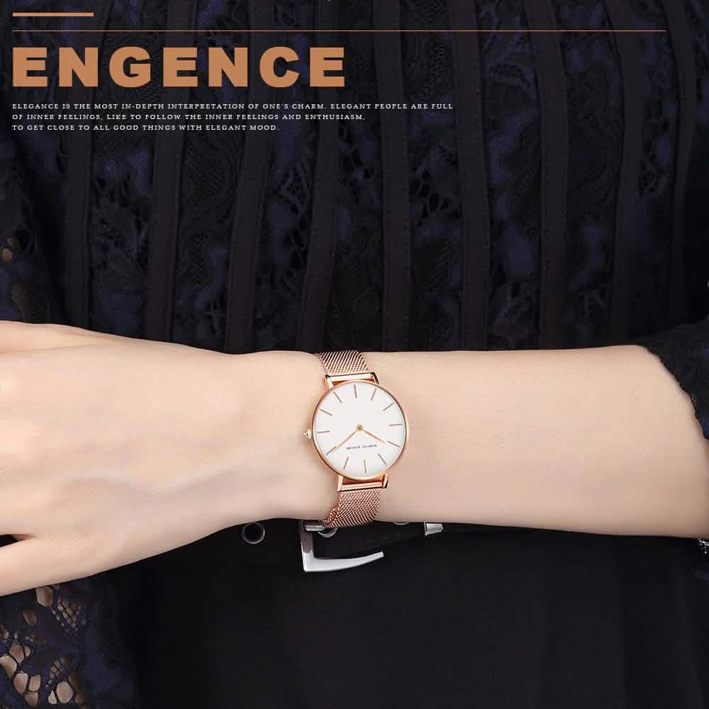 Hannah Martin High Quality Waterproof Ladies Watch by DailySale