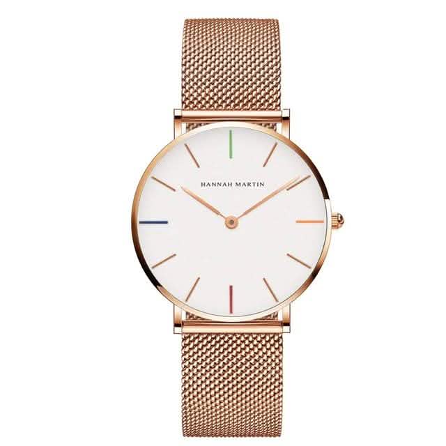 Hannah Martin High Quality Waterproof Ladies Watch by DailySale
