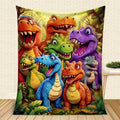 HD Digital Print Flannel Throw Blanket by DailySale