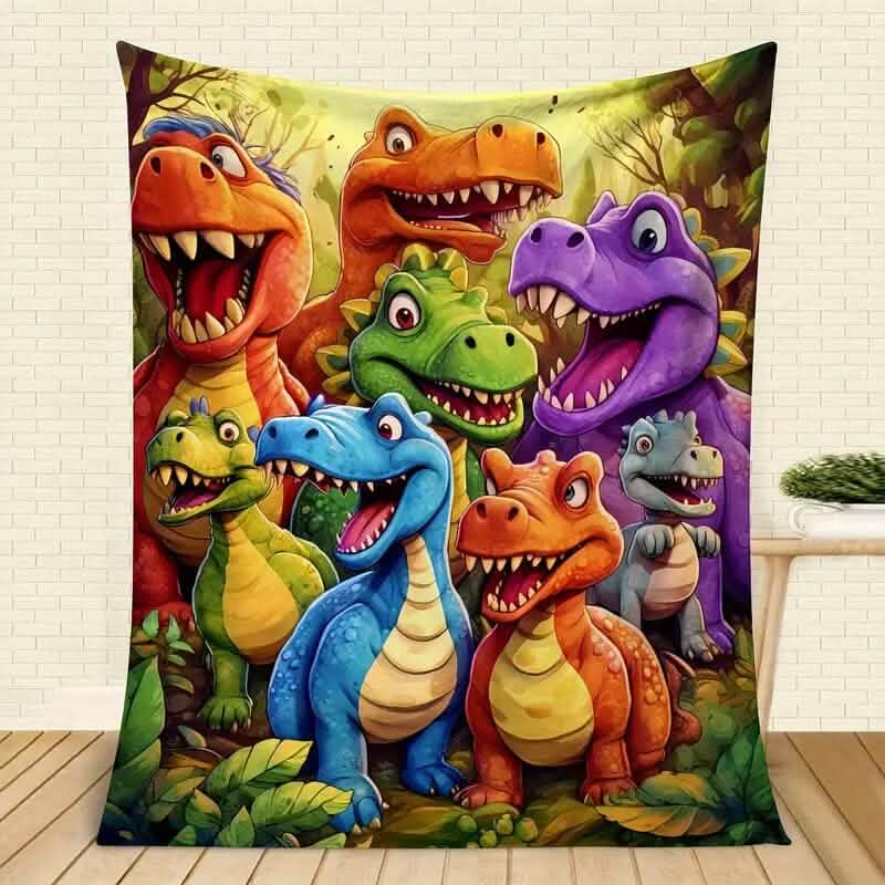 HD Digital Print Flannel Throw Blanket by DailySale
