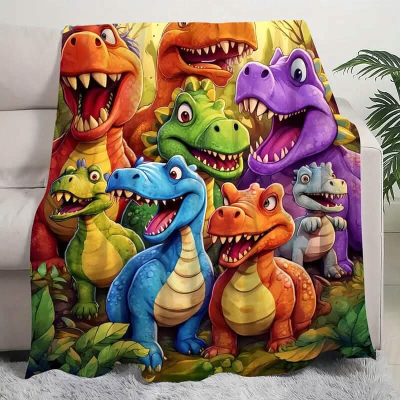 HD Digital Print Flannel Throw Blanket by DailySale