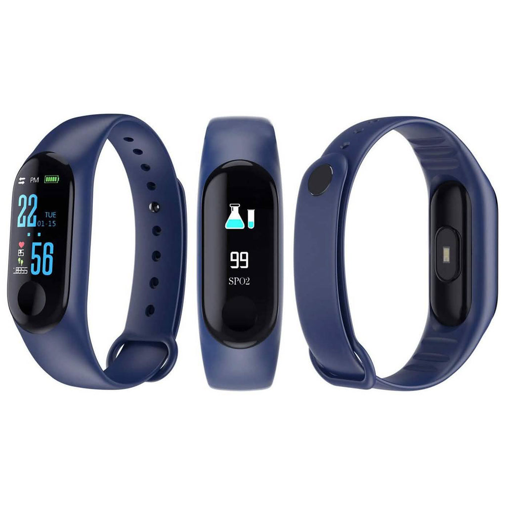 Heart-Rate and Sleep-Monitoring Activity Tracker with Color Display