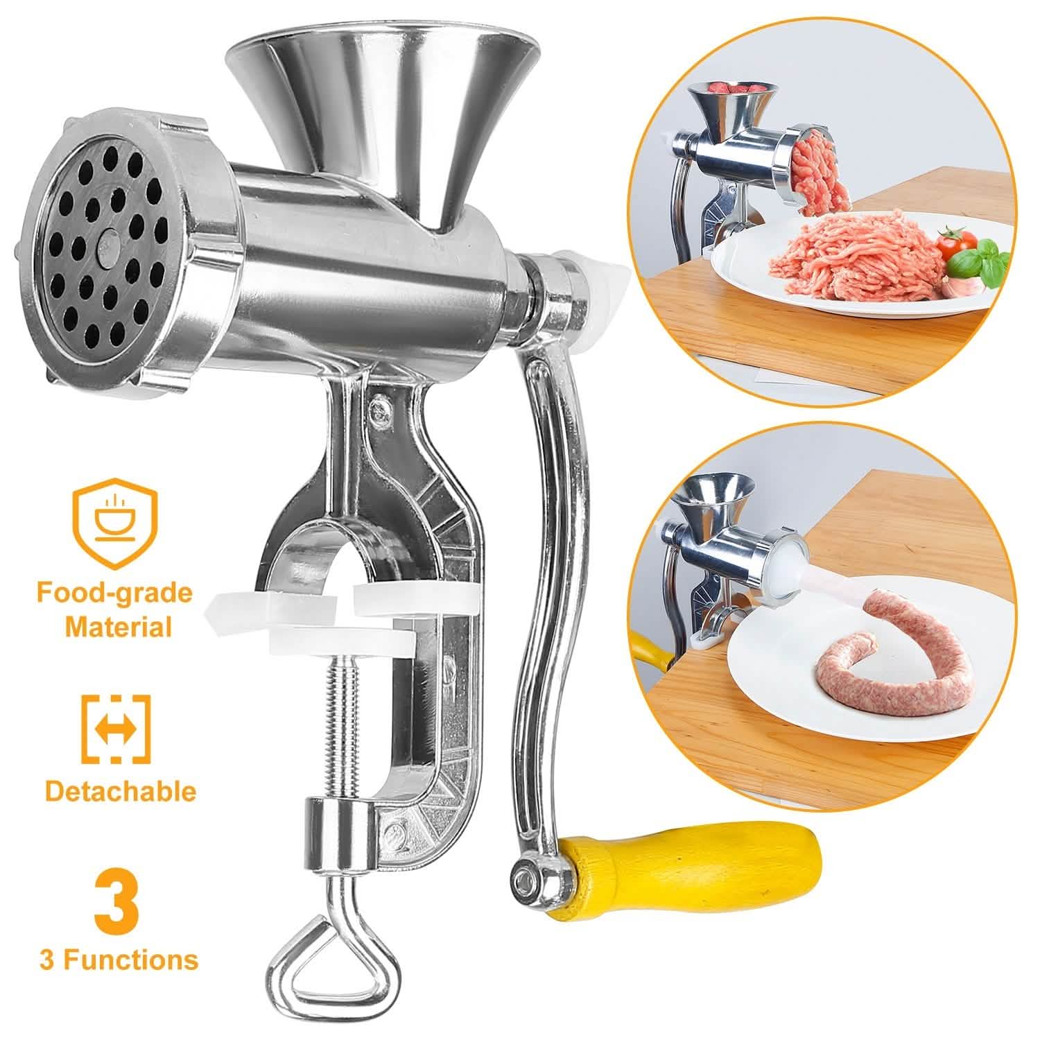 Heavy Duty Manual Meat Grinder by DailySale