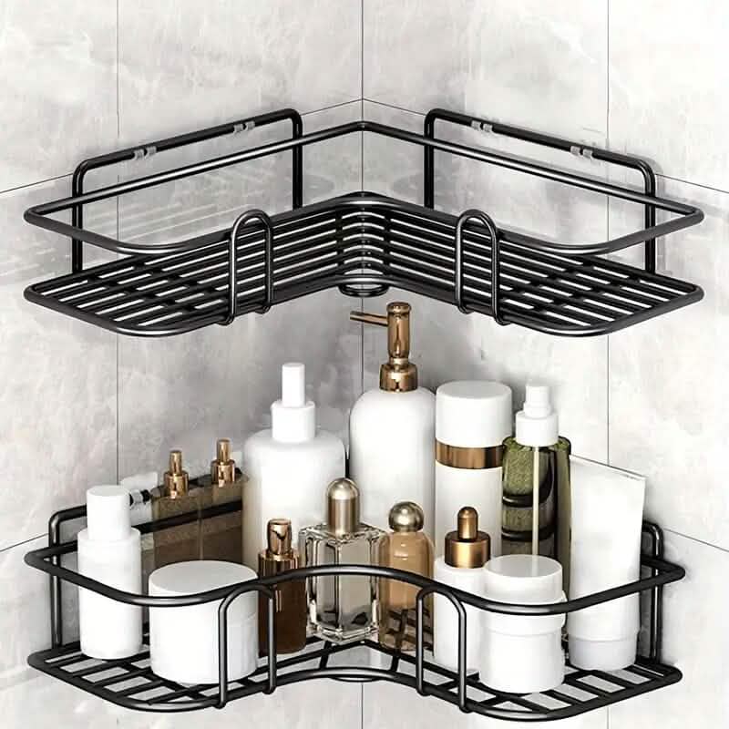 Heavy-Duty Triangle Wall Mounted Shower Caddy Rack by DailySale