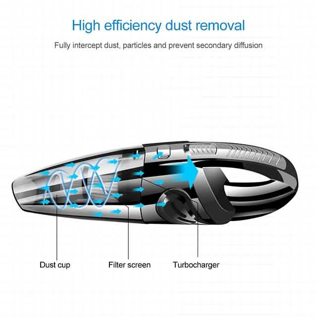 High Power Cordless Car Vacuum Cleaner by DailySale