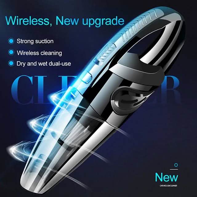 High Power Cordless Car Vacuum Cleaner by DailySale