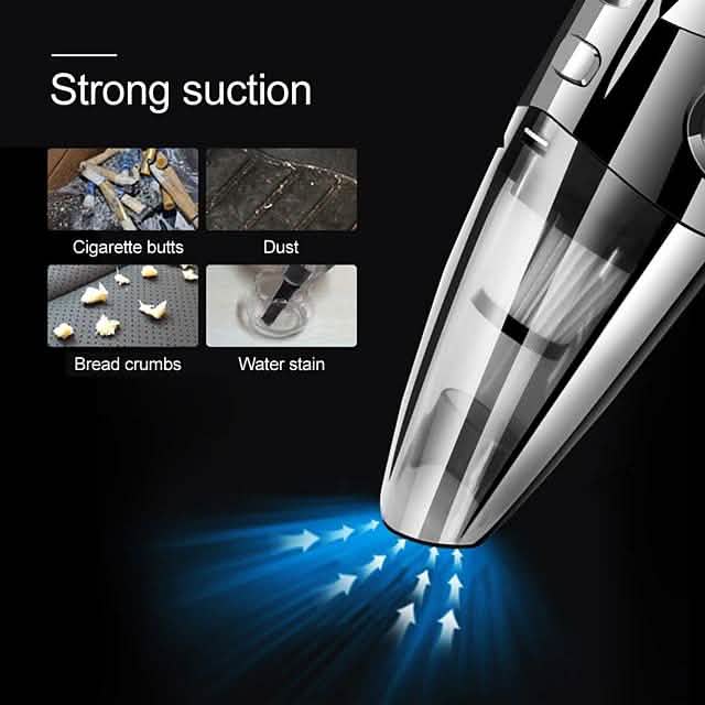 High Power Cordless Car Vacuum Cleaner by DailySale