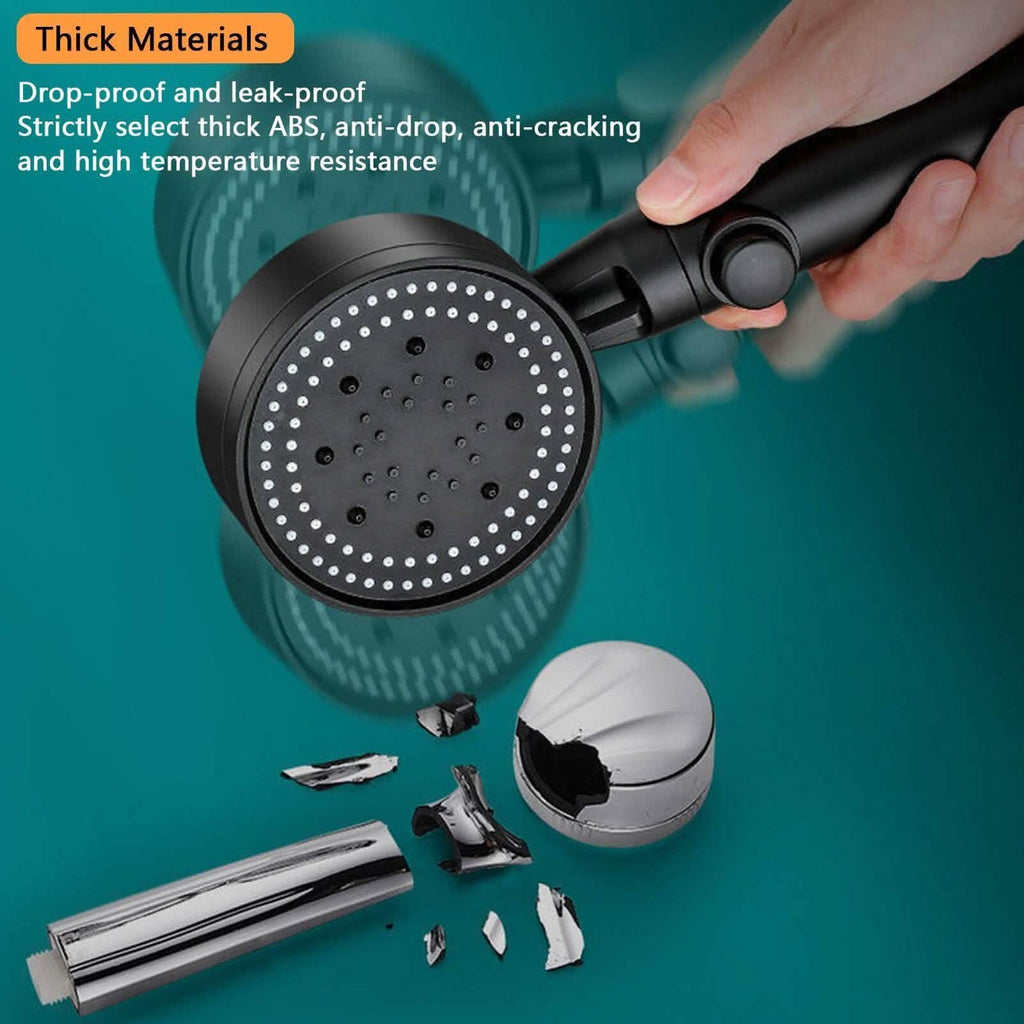 High-Pressure Shower Head 5-Modes Adjustable Faucet Aerator Water Saving by DailySale
