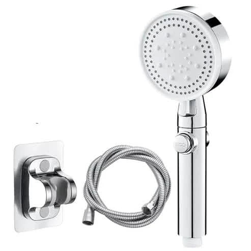 High-Pressure Shower Head 5-Modes Adjustable Faucet Aerator Water Saving by DailySale