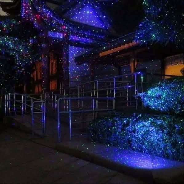 Hot Outdoor Indoor Waterproof Green & Red Laser Projector Light by DailySale