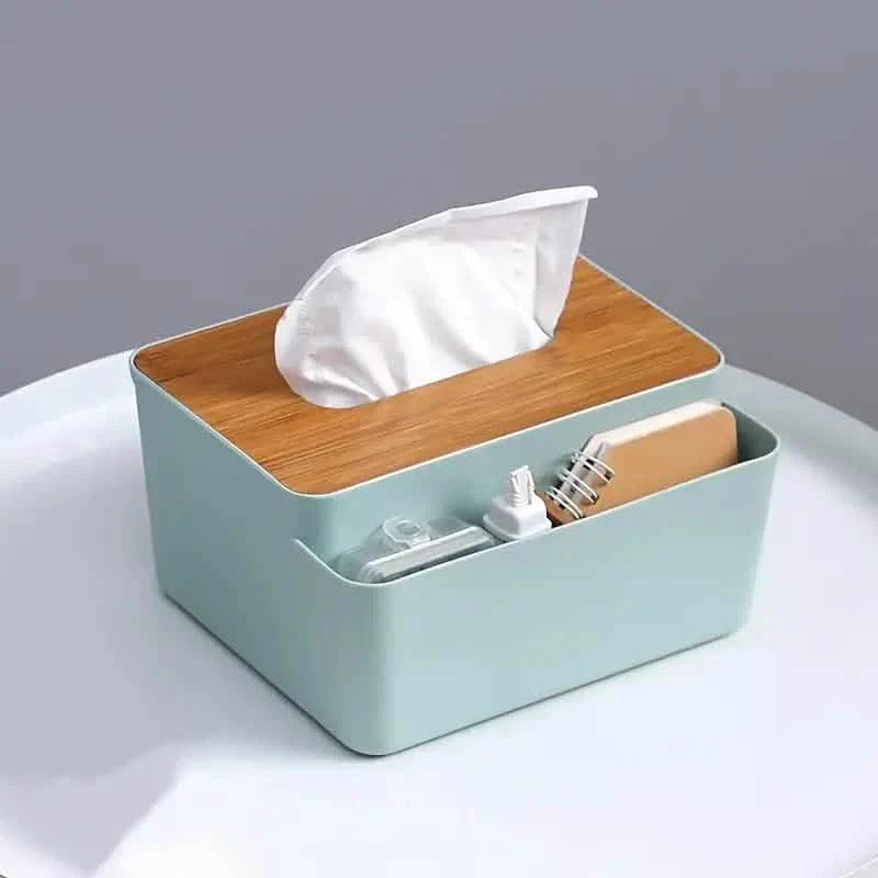 Household Simple Wood Grain Paper Box by DailySale