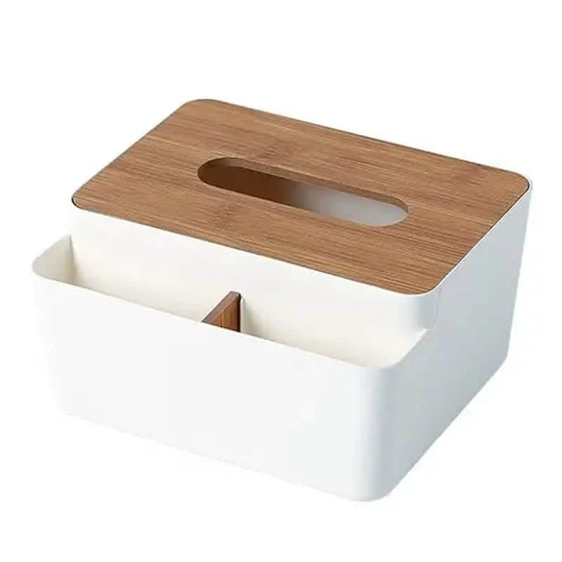 Household Simple Wood Grain Paper Box by DailySale