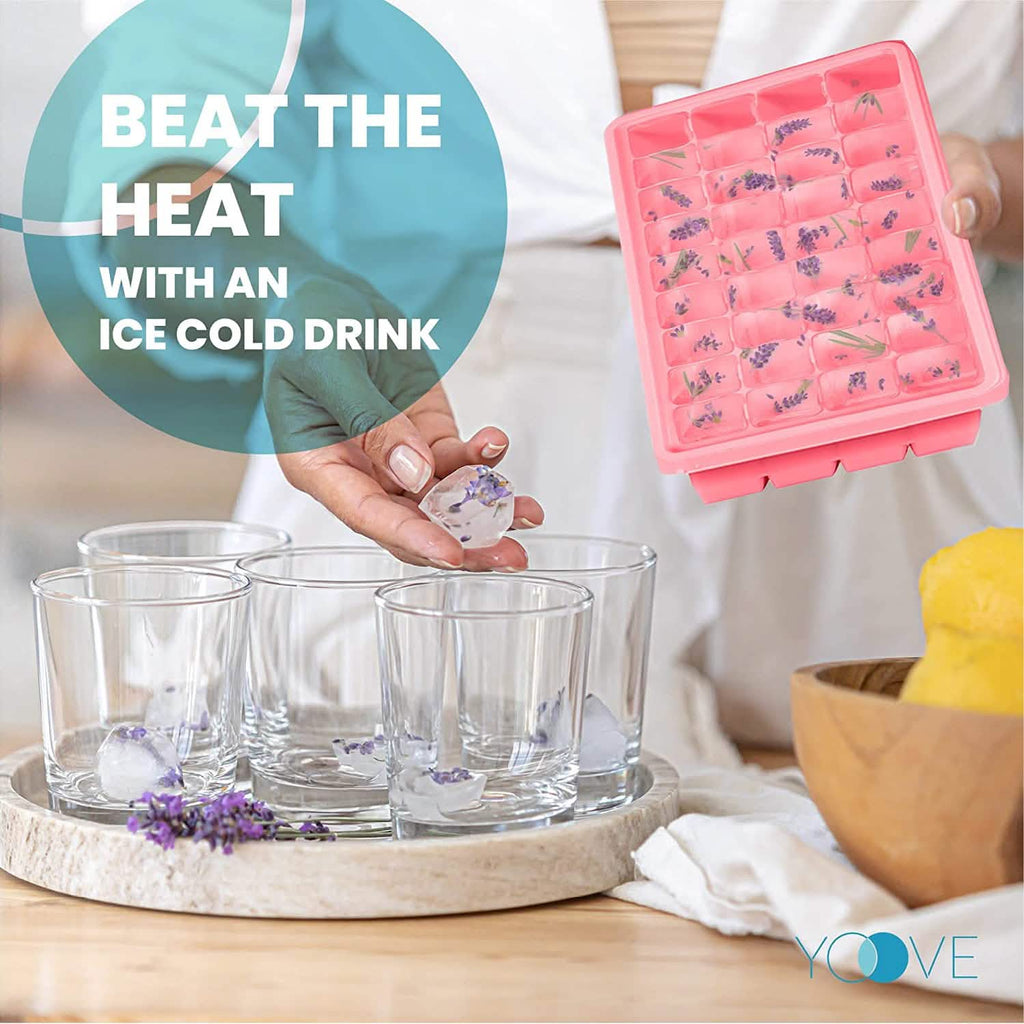 Ice Cube Tray with Lid and Bin by DailySale