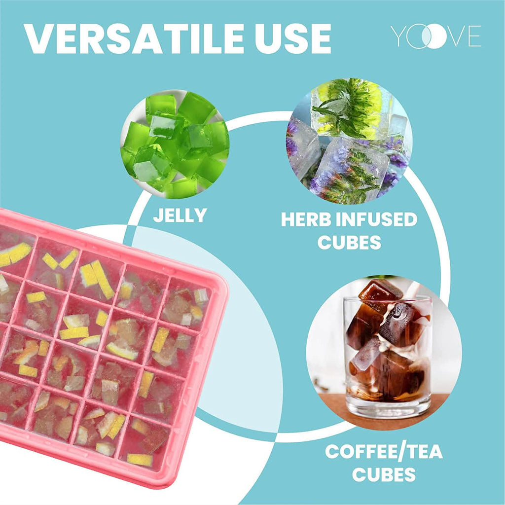 Ice Cube Tray with Lid and Bin by DailySale