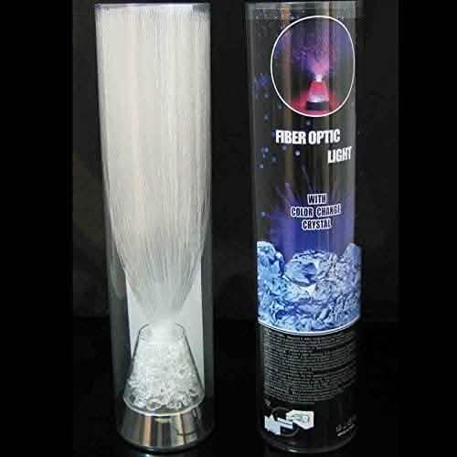 Ice Fiber Optic Light with Color-changing Crystal Base by DailySale