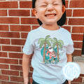 Surfer Santa Tee | Christmas | Toddler | Baby | Boy | Santa |