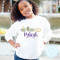 Mardi Trio Toddler & Youth Sweatshirt